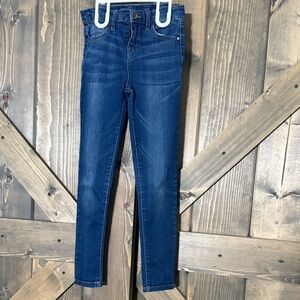 GIRLS 6X Celebrity Pink Dark Blue Girls Skinny Jeans